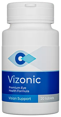 Emballage du complément alimentaire Vizonic en gélules.